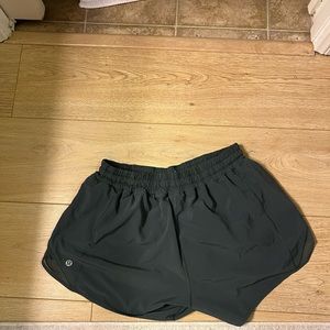 Green lulu lemon shorts